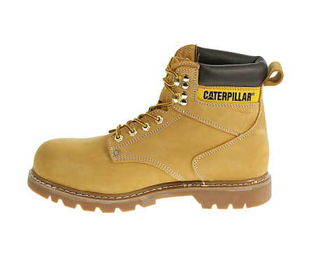Caterpillar Men s Honey Nubuck Second Shift Steel Toe Work Boot Foot Paths Shoes