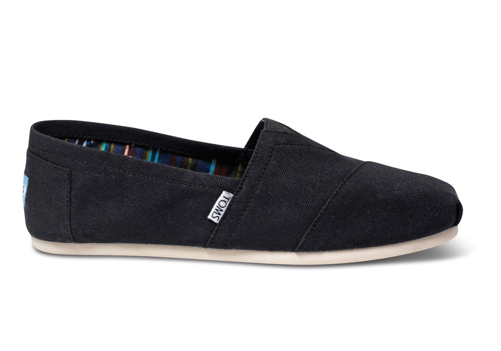 Toms Men's Black Classic Alpargata