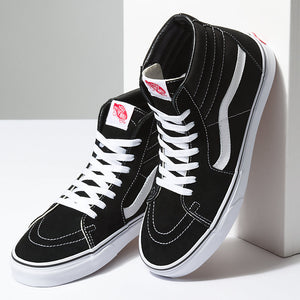 Van's Unisex SK8-Hi Suede Black/White