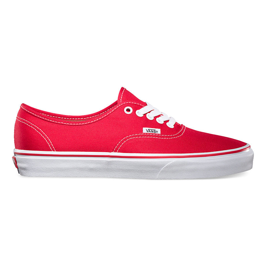 Van's Unisex Authentic Red/White