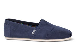 Toms Men's Navy Canvas Classics