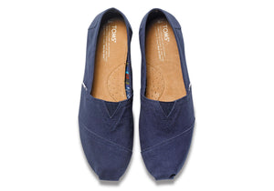 Toms Men's Navy Canvas Classics