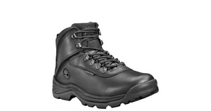 Timberland Men's White Ledge Waterproof Mid Hiking Boot Black Full-Grain (TB012122001)