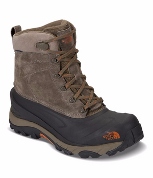 The North Face Men's Mudpack Brown Chilkat III Winter Boots