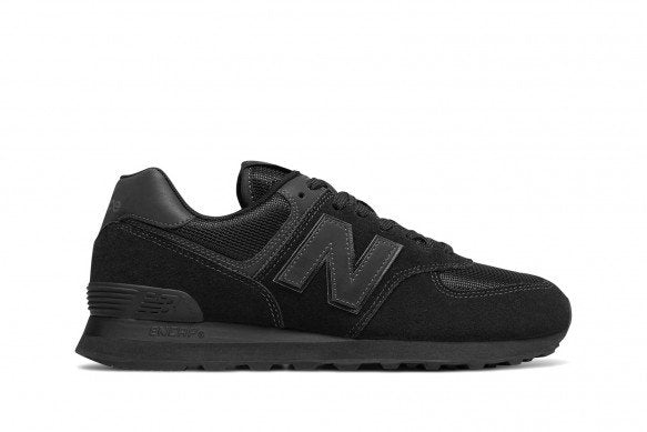 New Balance Men's Shoe 574 Black/Black/Black